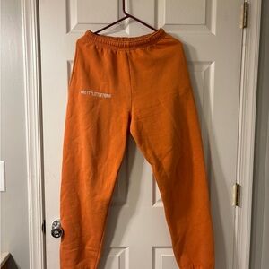 PLT Orange Sweatpants